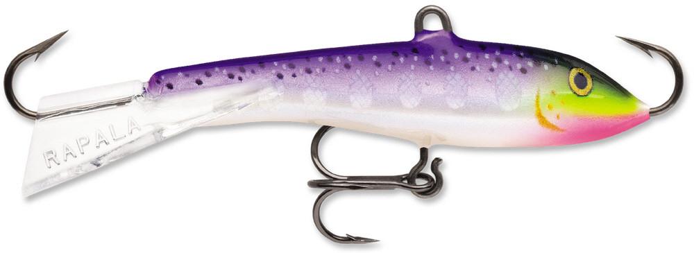 best rapala ice fishing lures Rapala Jigging Rap, Purpledescent