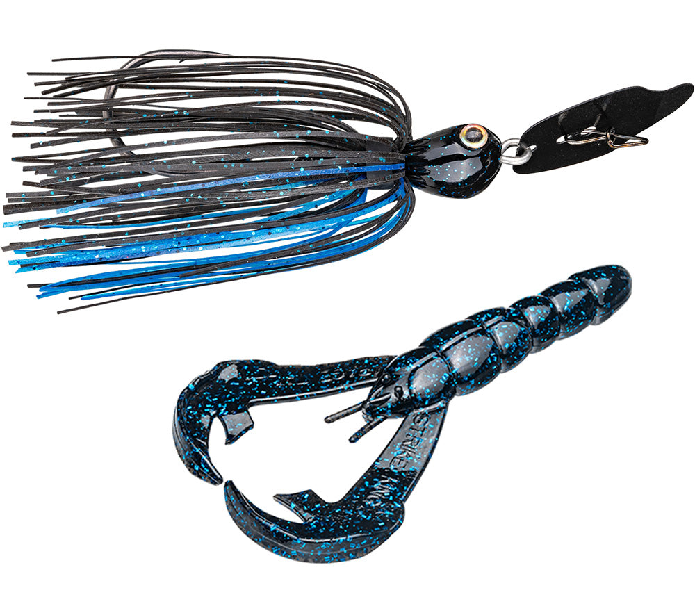 Strike King Thunder Cricket & Rage Craw Bladed Jig Combo — Discount Tackle Strike King Thunder Cricket & Rage Craw Bladed Jig Combo — Discount Tackle