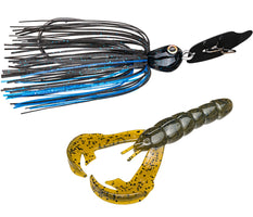 Strike King Thunder Cricket & Rage Craw Bladed Jig Combo