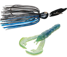 Strike King Thunder Cricket & Rage Craw Bladed Jig Combo