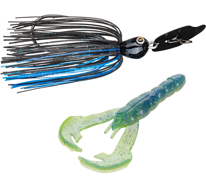 Strike King Thunder Cricket & Rage Craw Bladed Jig Combo