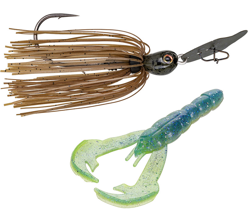 Strike King Thunder Cricket & Rage Craw Bladed Jig Combo