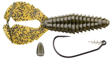 Reaction Innovation Spicy Beaver with Owner 5132 Twistlock 3X Ultimate Flipping Kit