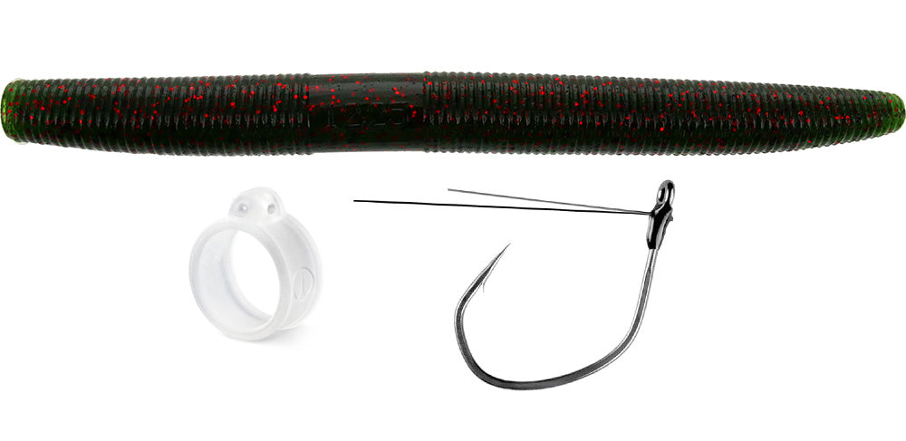 Yamamoto Wacky Rig Ultimate Combo Kit w/Hooks & Rings