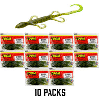 Zoom Lizard Creature Bait  10 Packs - BLOWOUT