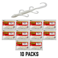 Zoom Lizard Creature Bait  10 Packs - BLOWOUT