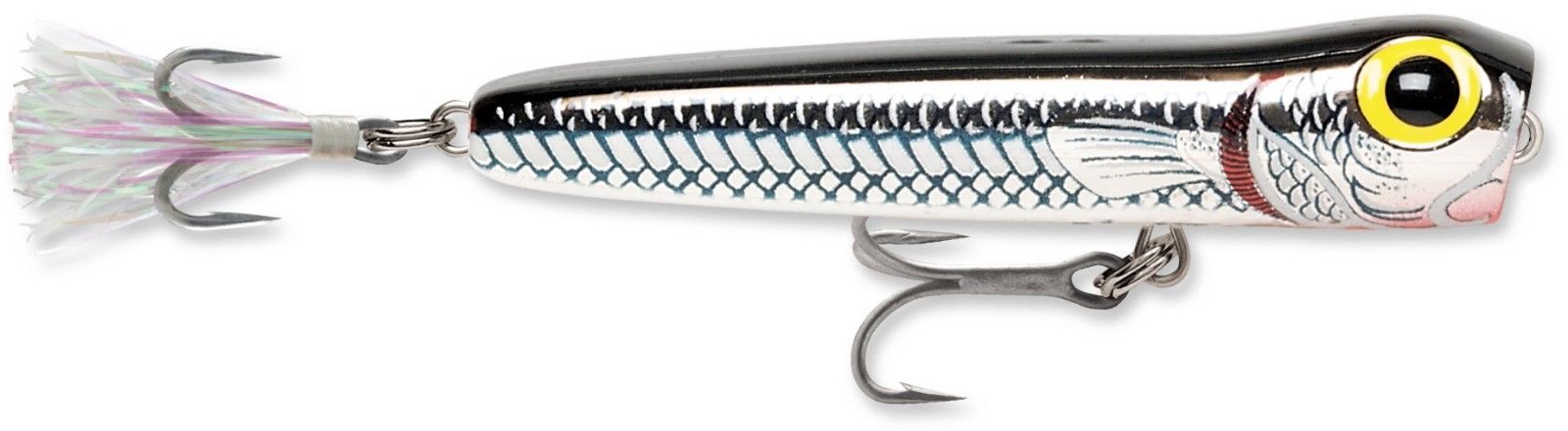 Storm Rattlin' Chug Bug 2.5-inch Fishing Lure - Black/Red Herringbone