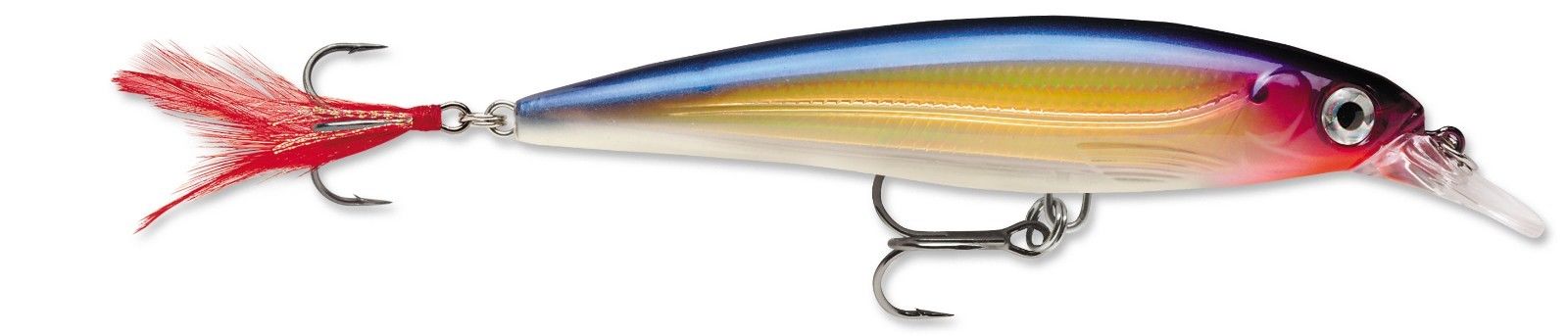 Replacement feathered treble hooks for Rapala XR04 - Hard Baits