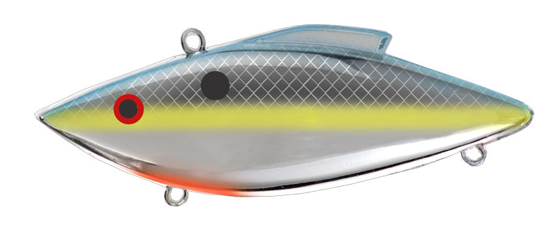 Bill Lewis Rat-L-Trap Chrome Series Lipless Crankbait Bass Fishing