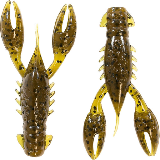 Z-Man TRD CrawZ 2 1/2 inch Soft Plastic Craw 6 pack - Green Pumpkin