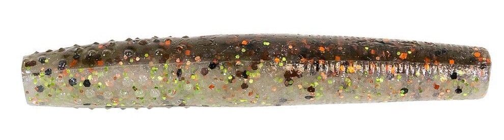 Z-MAN 10X Tough ElaZtech Finesse TRD Soft Bait - Hot Craw Color, 8-Pack (2.75 Inch)