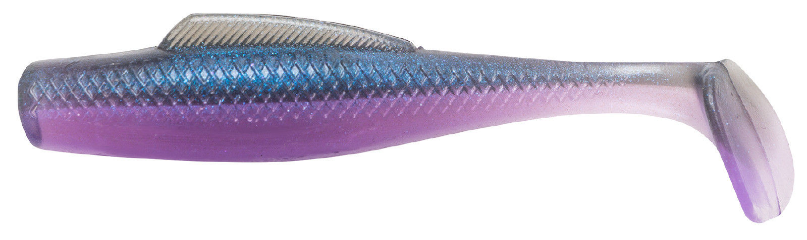 Swimerz Soft Shad 100mm Paddle Tail lure, Red Bug, 6 pack – Blue