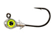 Z Man Trout Eye Finesse Jigheads 3 pack Chartreuse