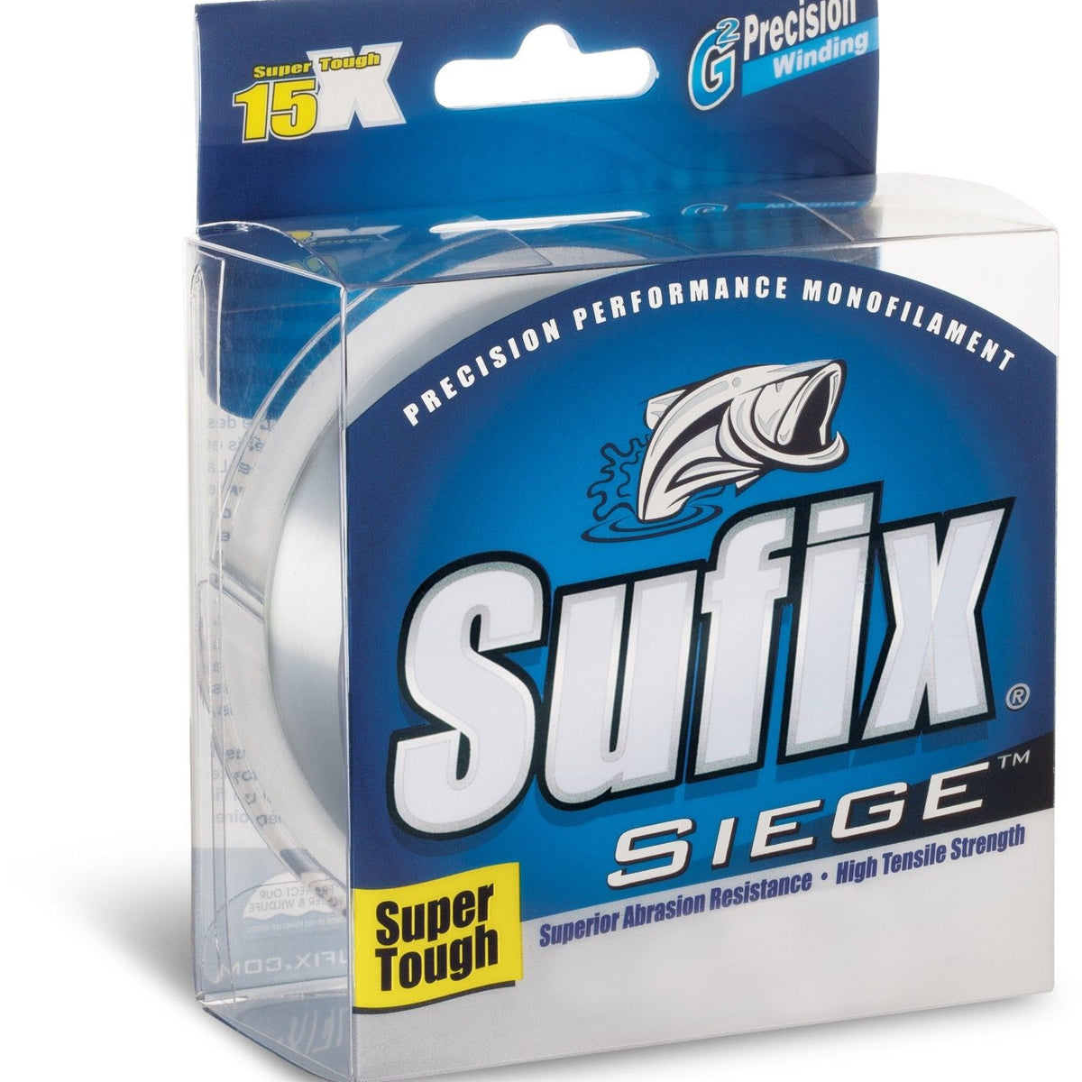 Sufix Siege Clear Monofilament Line 330 yards Fishing Line — Discount Tackle