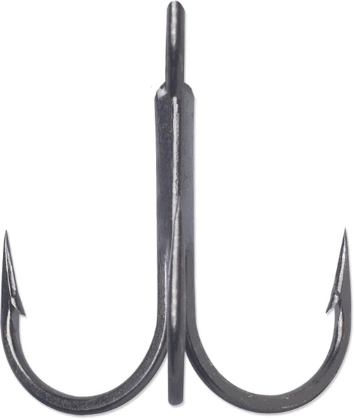 VMC 5580 InLine Treble Hooks 1X 10 pack Black Nickel — Discount Tackle