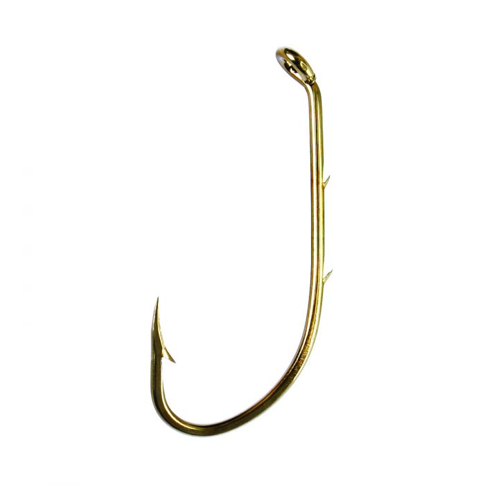 claw fishing hooks Eagle Lazer Sharp Wide Bend Bronze L042G 6 sizes sold individually Eagle Claw Baitholder Hook -