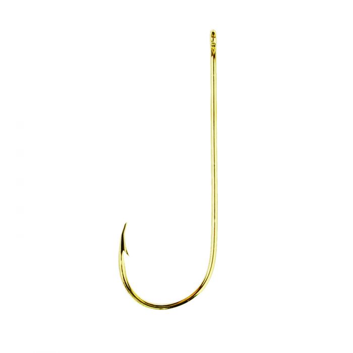 Eagle Claw Gold Aberdeen Hook, Size 2 - 10 count Eagle Claw Gold Aberdeen Hook, Size 2 - 10 count