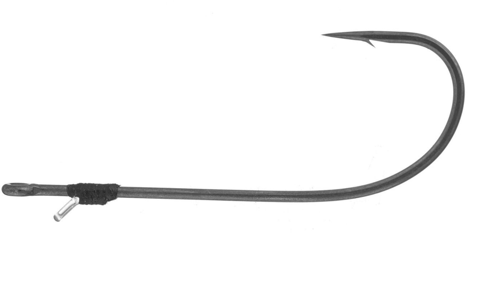 chrome fishing hooks Owner Aki Hook Pro Pack 1/0 Field Noose Hooks are designed for durability Owner Straight Shank Worm Hook