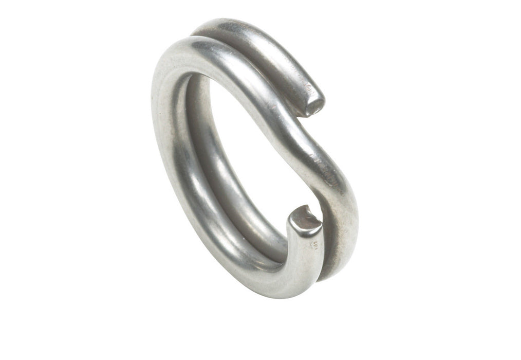 Owner HyperWire Stainless Steel Split Rings Size 2 - 37 pound - 16 pack
