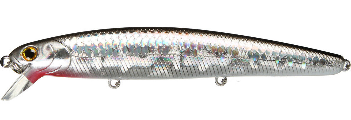 Lucky Craft FlashMinnow Saltwater Fishing Lure (Model: 110 / Pearl