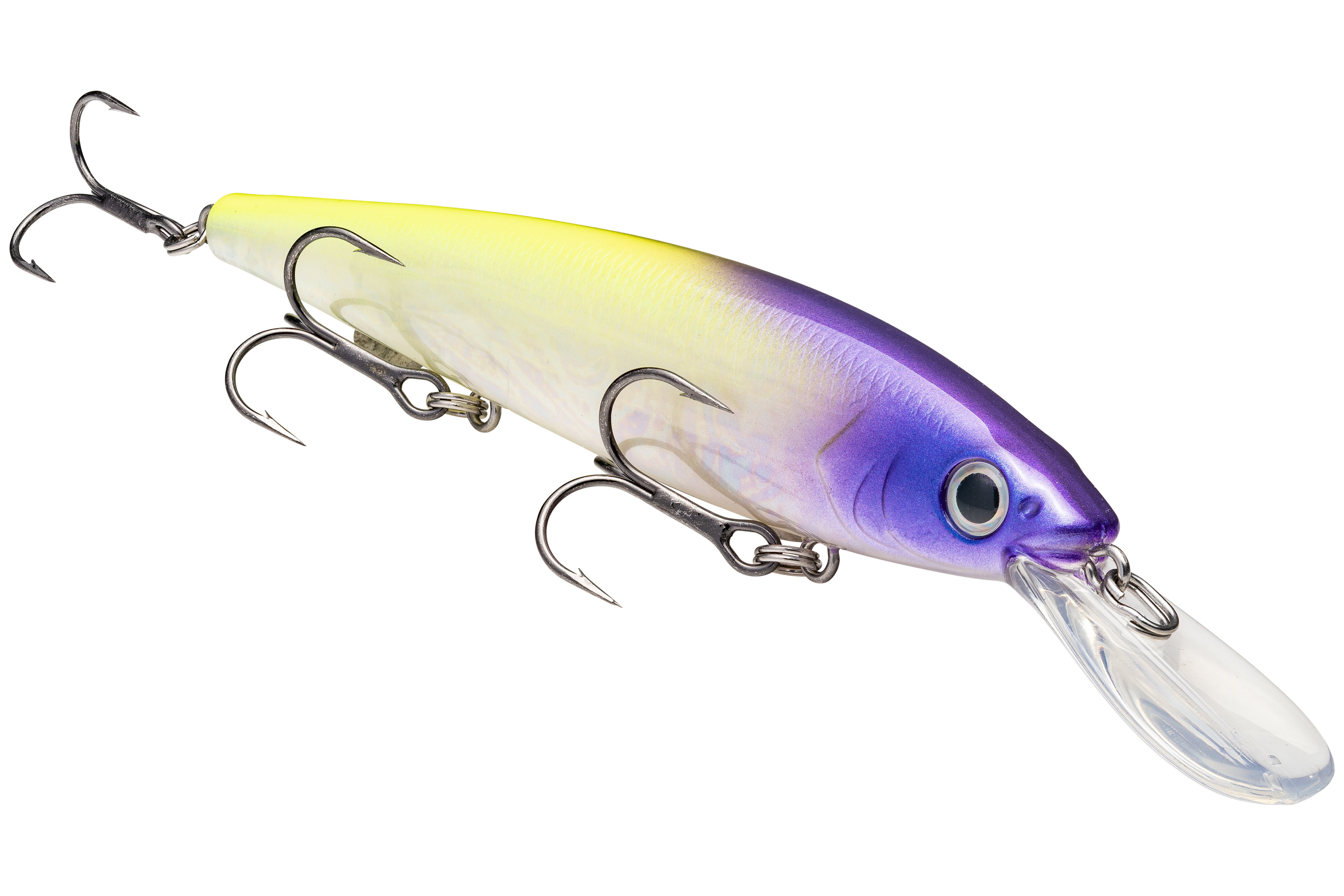 Strike King KVD Sinking Deep Jerkbait Fishing Lure - 3 Hooks, Gold Black Back | Ideal For Deep Water Bass Fishing