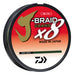 Daiwa J-Braid Grand x8 Dark Green Braided Line 6 pound