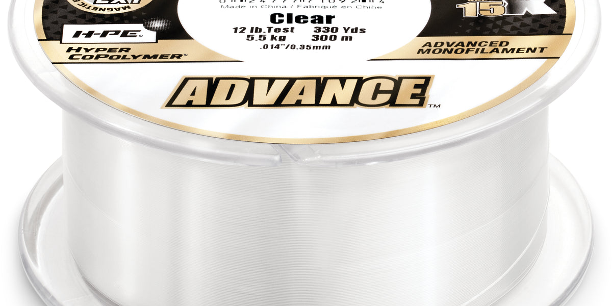 Sufix Advance Clear Monofilament 250-330 Yard Spools — Discount Tackle