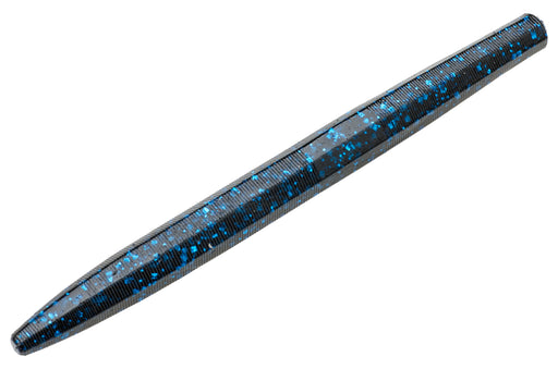 Strike King KVD Ocho Soft Plastic Stickbait - Black Blue Flake