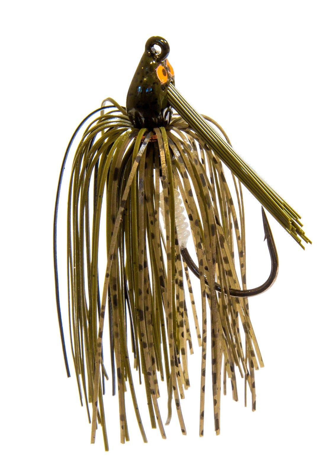 Z-Man CrossEyeZ Flipping Jig 1/2 Oz White Lightning: La Tua Arma Segreta Per Bassi Da Record!