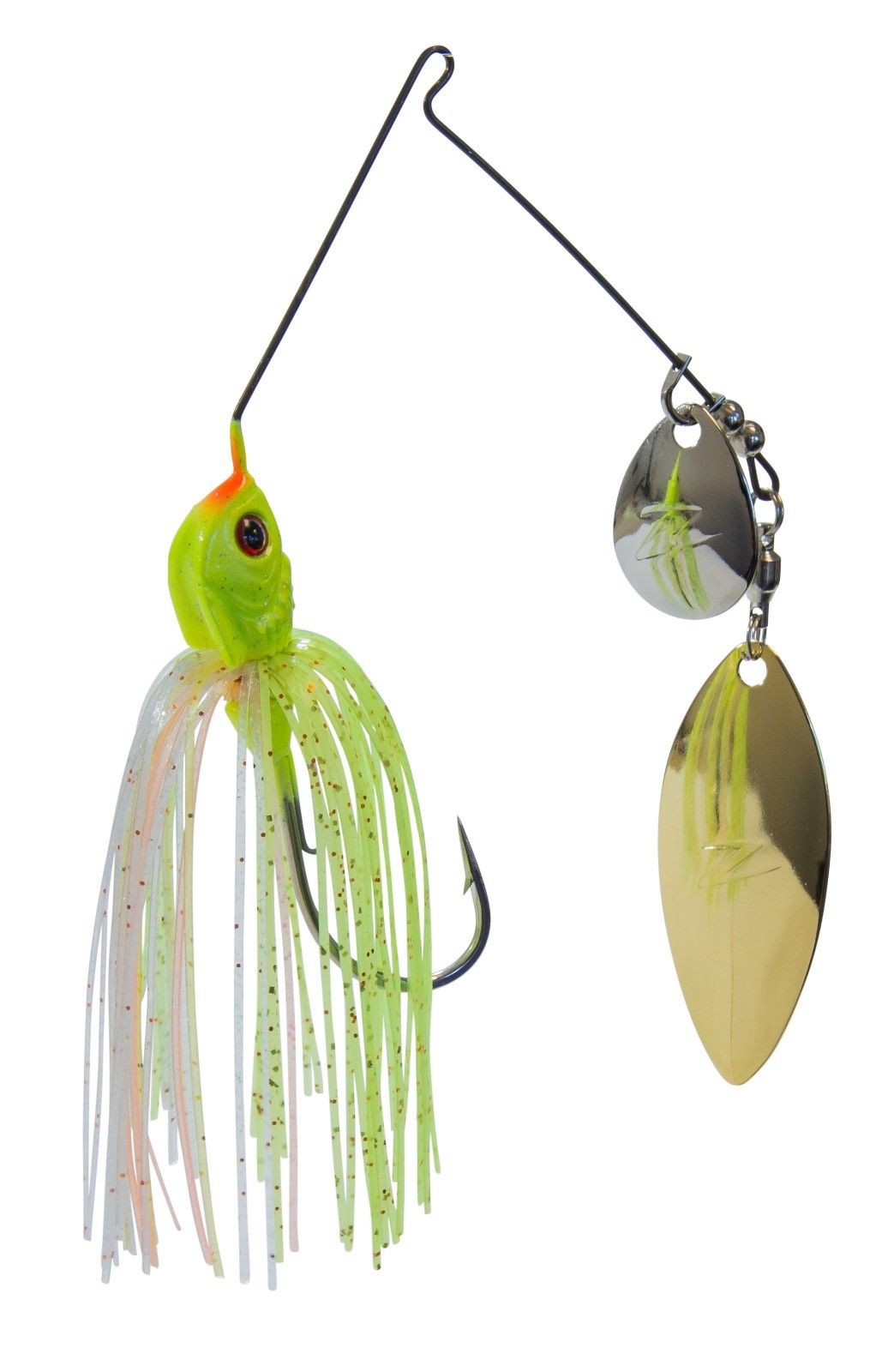 bass lures colorado Z-Man SlingBladeZ Spinnerbait Willow/Colorado 3/8oz. Chartreuse Pearl