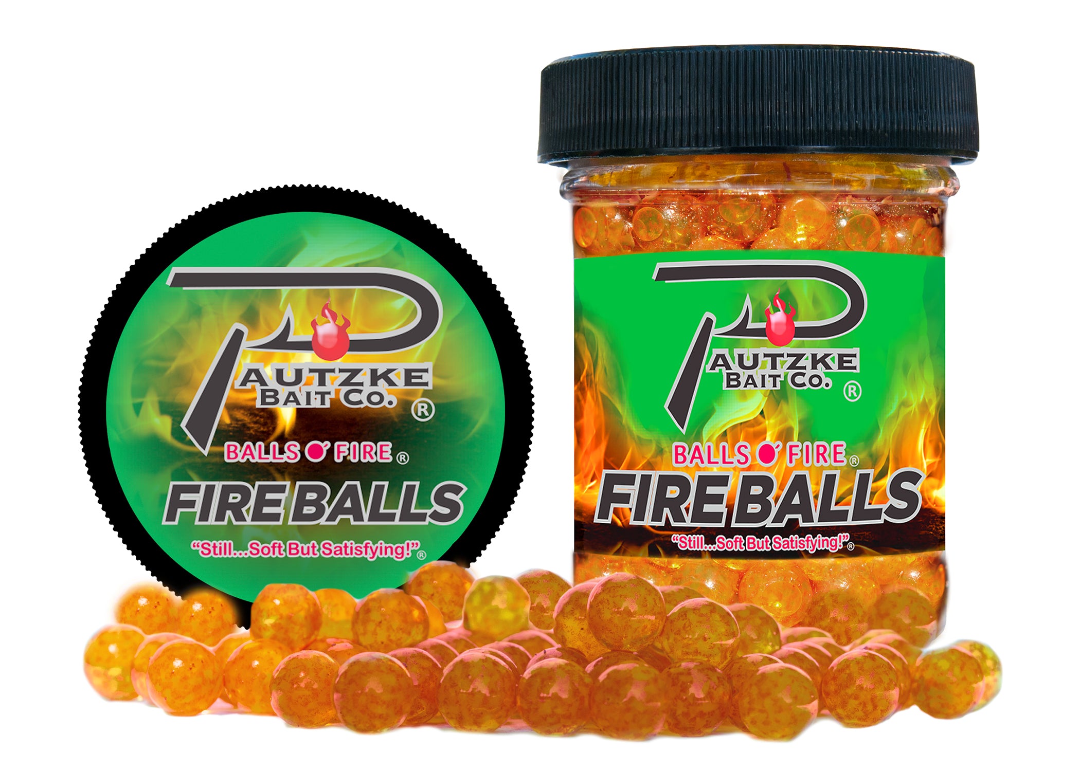 Pautzke Fire Balls - Red Glitter