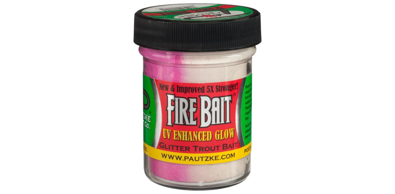 PAUTZKE'S Fire Gel Trout Bait 1.65 OZ Bait Lab Approved Fish Smell