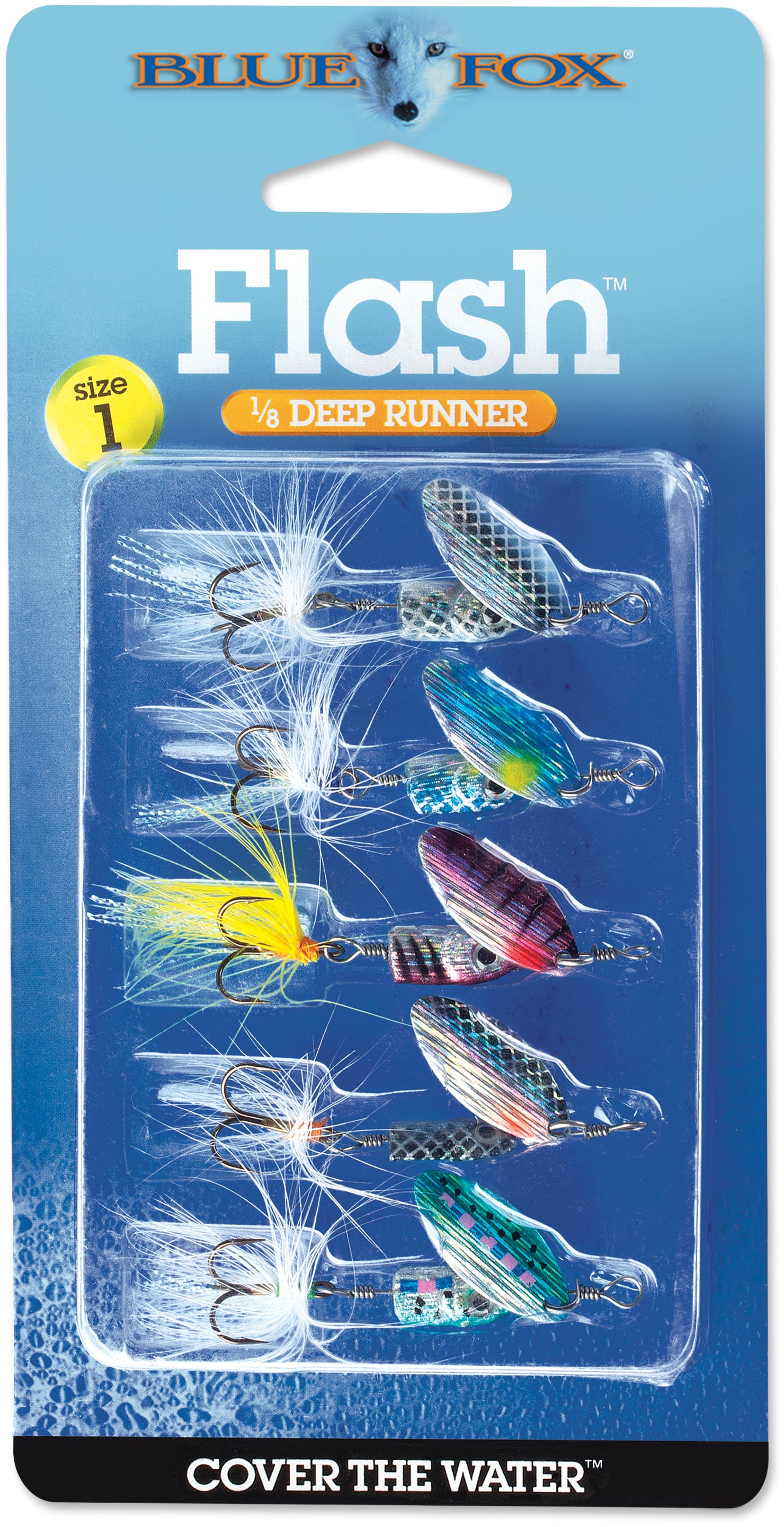 Blue Fox 5-Piece Flash Spinner Kit — Discount Tackle