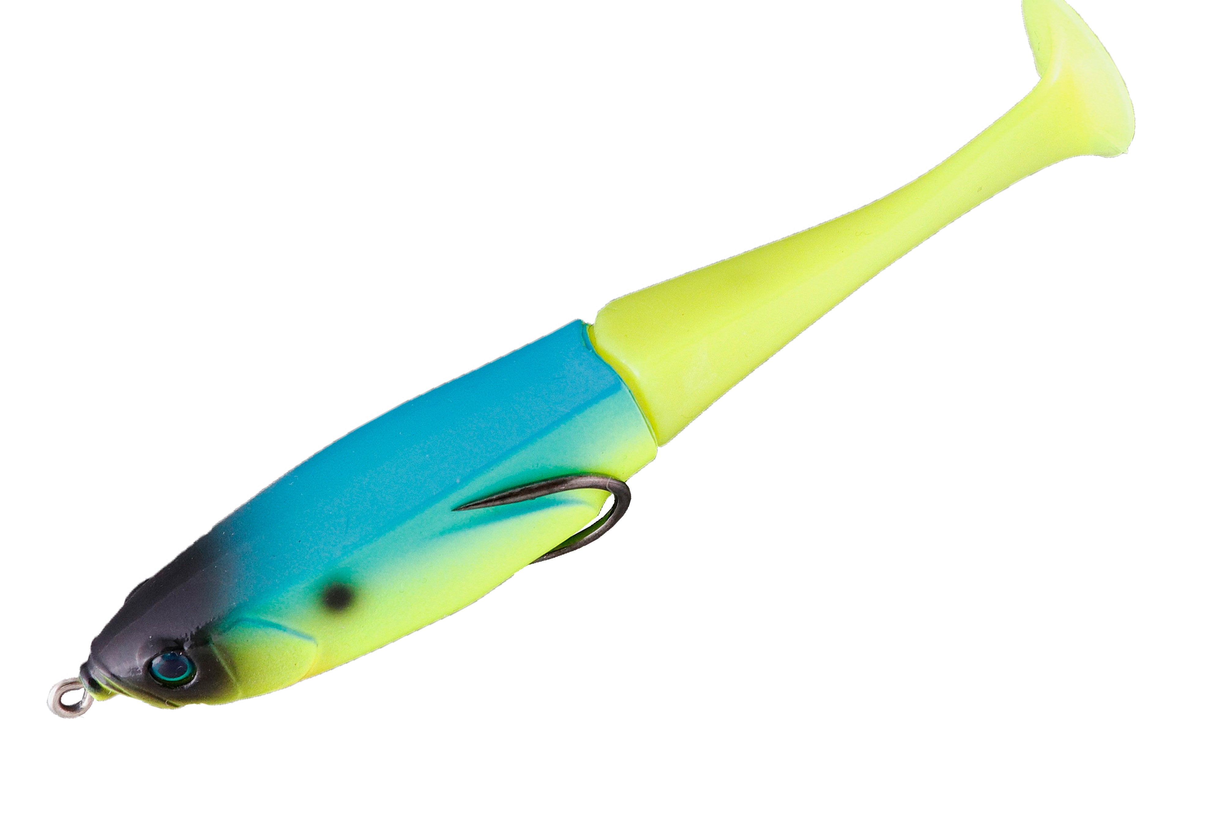 Jackall Grinch Hollow Body Paddle Tail Swimbait