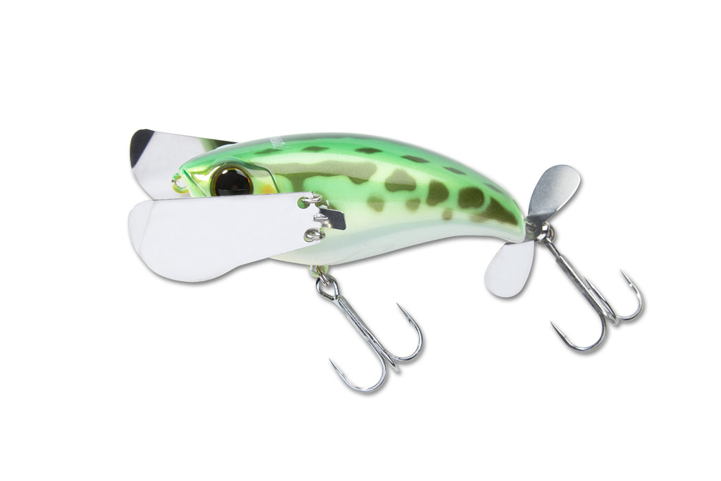 Jackall Pompadour Floating Topwater Lure Army Green Camouflage (6364)