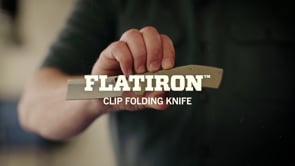 Gerber FlatIron Folder G10 Cleaver Blade Pocket Knife