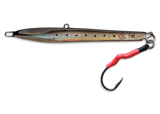 Williamson Lures Herring Jig 75 Holographic Black Jagged Tooth Tackle