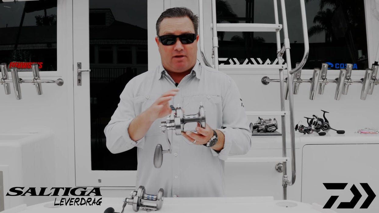 daiwa 2 speed reel Daiwa Saltiga 2-Speed Lever Drag Conventional Reels — Discount Tackle