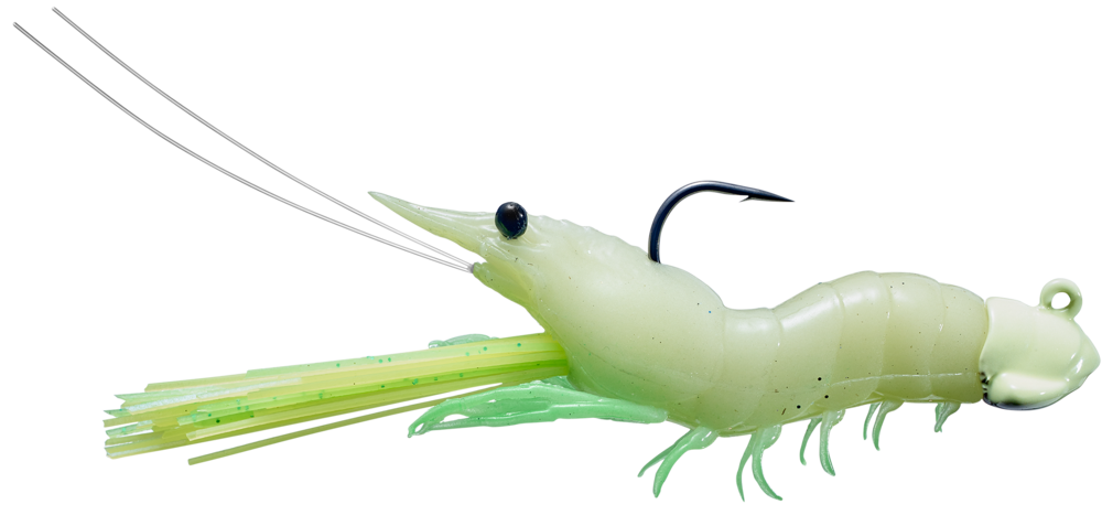 Translucent Shrimp Shrimp Bait For Fishing With Soft Fish Hooks