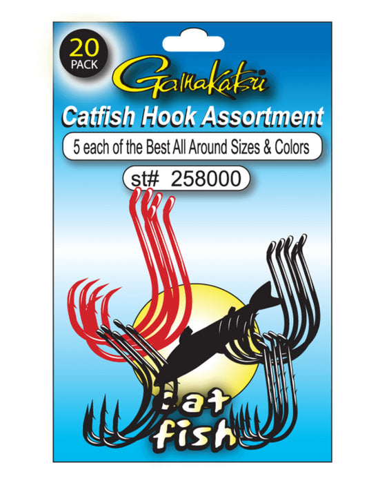 Gamakatsu Catfish Hook Assortment Variety Pack