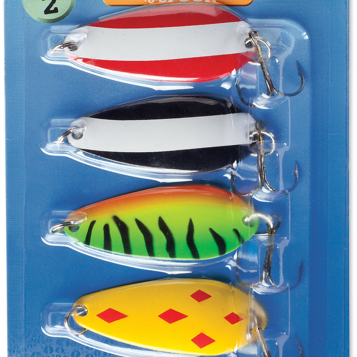 fb fishing lure spoon Blue Fox Classic Strobe Tear Drop Spoon Kit — Discount Tackle