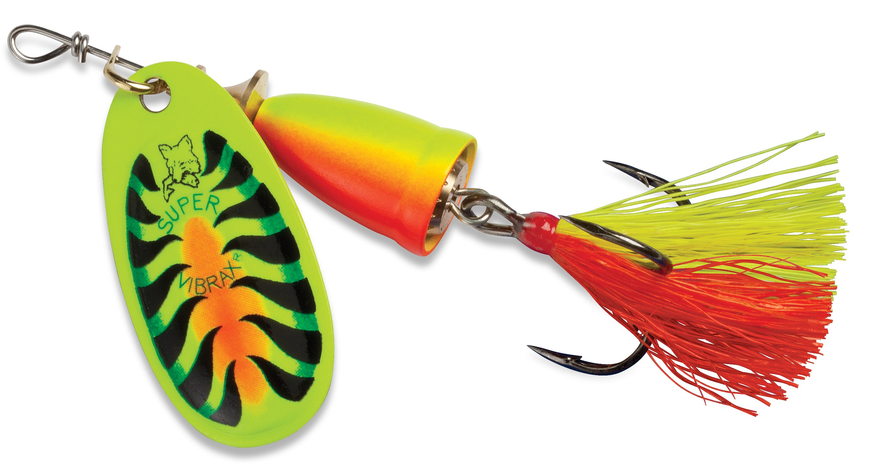 Blue Fox Classic Vibrax Foxtail-Firetiger