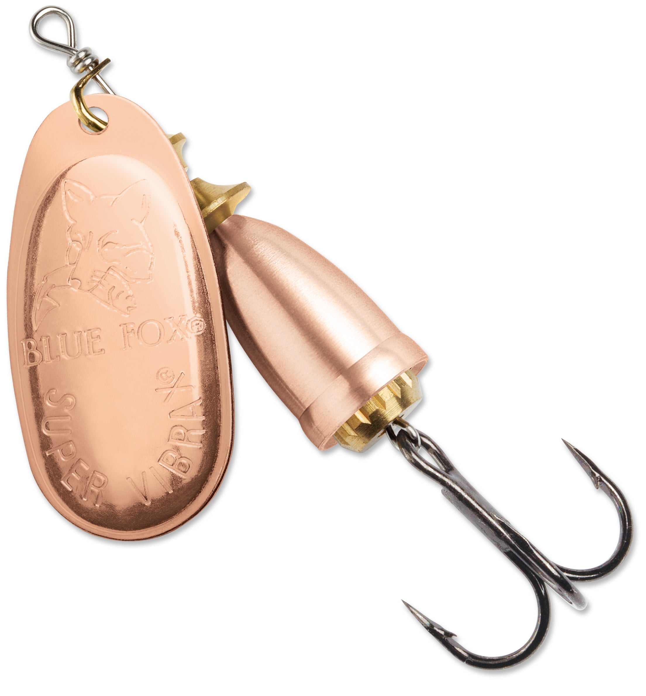 Blue Fox Classic Vibrax Spinner Silver/Purple; 2