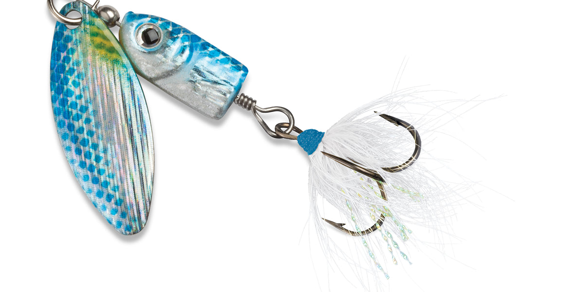 Blue Fox Flash Spinner Firetiger; 3/16 oz