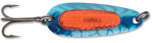 Blue Fox Rattlin' Pixee Spoon - Holographic Blue / Orange Insert