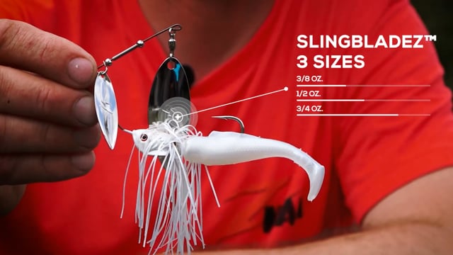 Z-Man SlingBladeZ Double Willow Spinnerbait - Dance's Sporting Goods