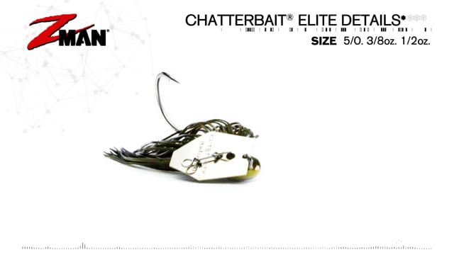 Z-Man Original ChatterBait Elite 1/2 oz.