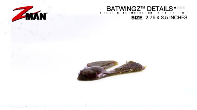Z-Man BatwingZ 3 1/2 inch Jig Trailers 5 pack