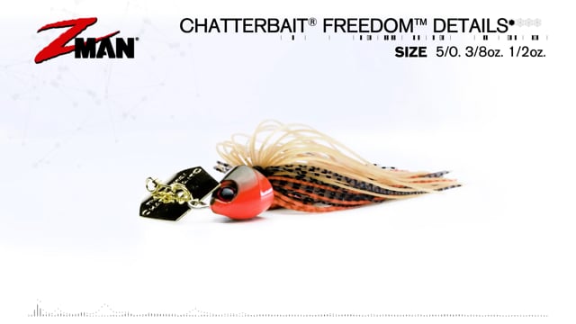 Z-Man ChatterBait Freedom 1/2 oz.