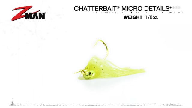 Z-Man ChatterBait Micro 1/8 oz.